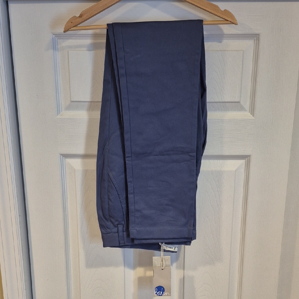 NWT Boden Men's Navy Chinos, 36x36